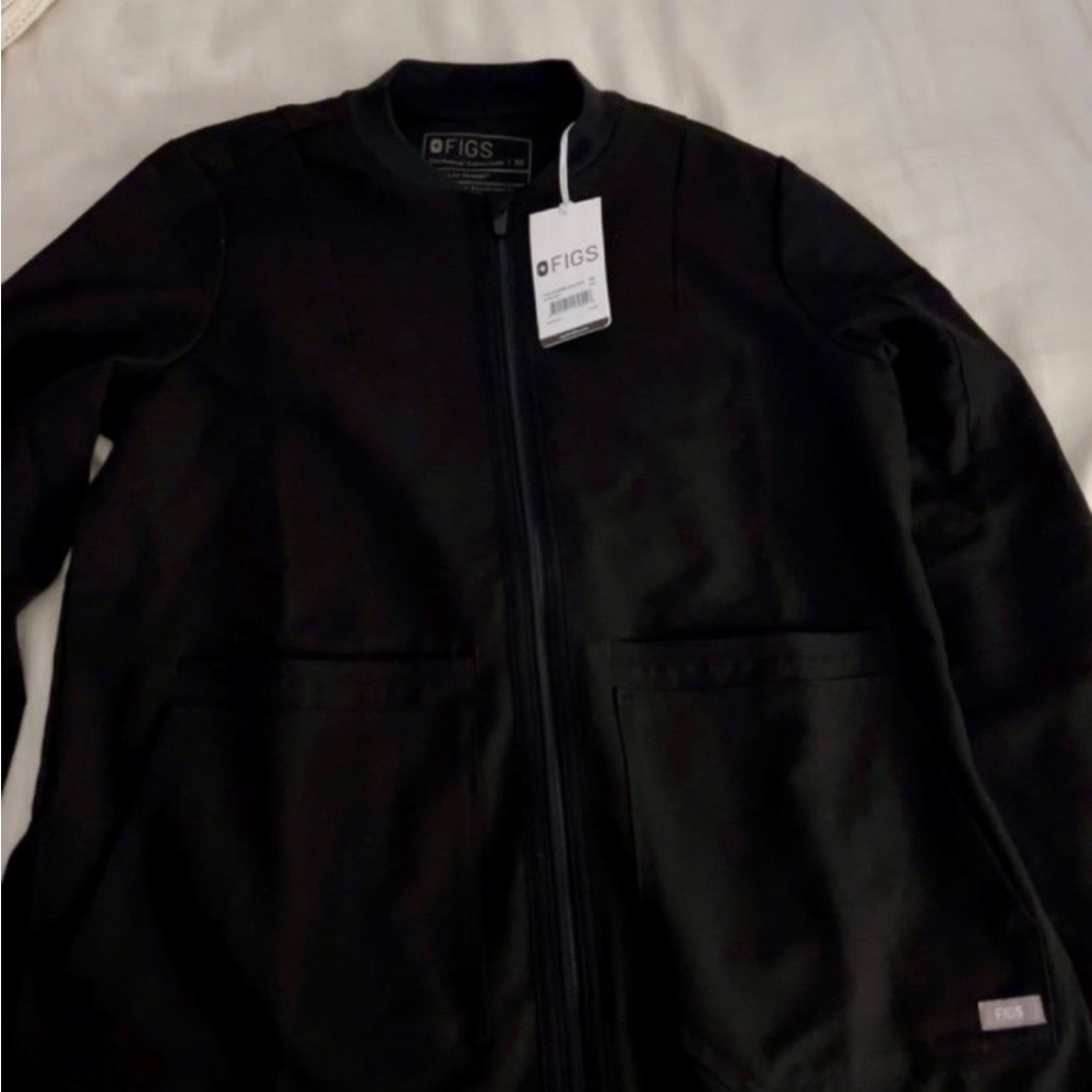 Figs Black Jacket